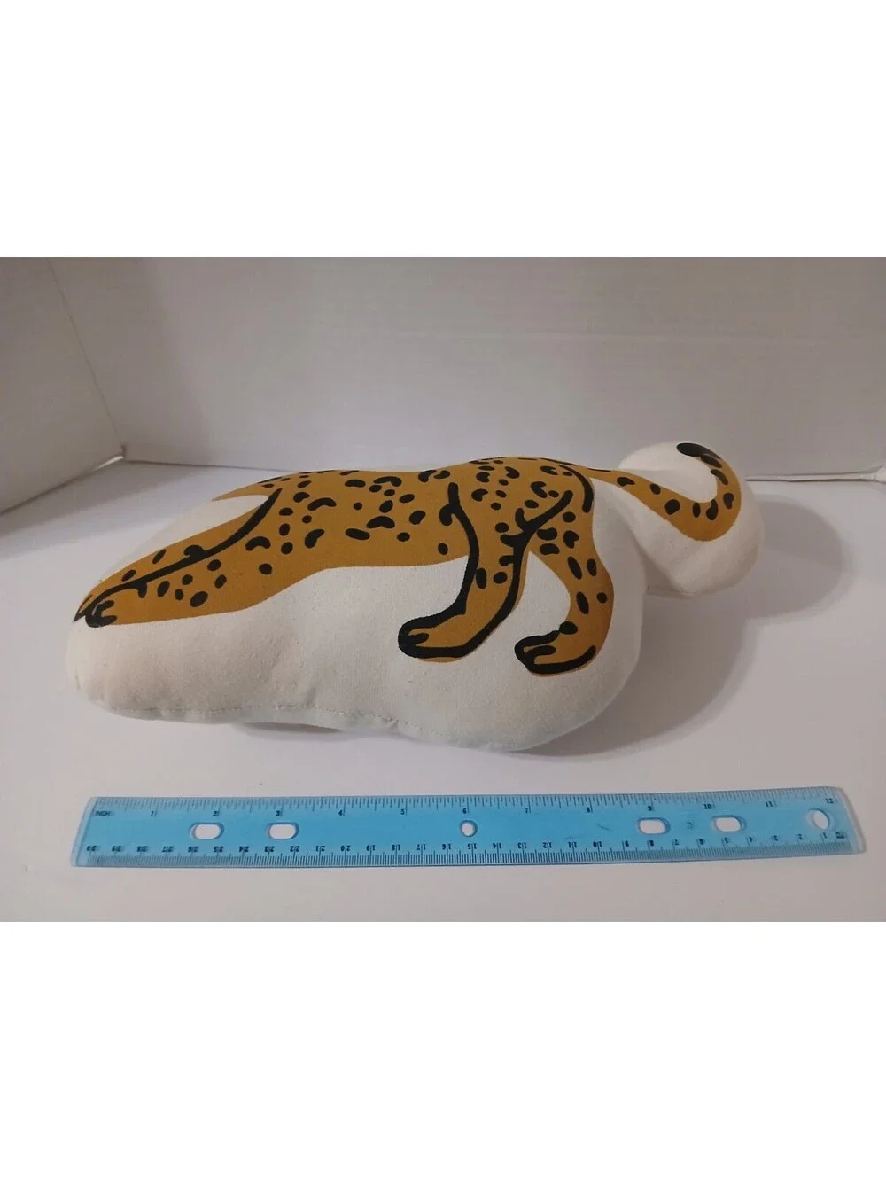 imani collective Cheetah Decorative Pillow Plush Small 11.5 Inches Made In Kenya